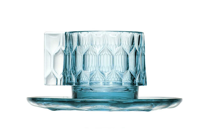 Jellies Coffee Cup With Plate by Kartell Furniture Accessories